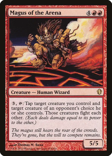 Magus of the Arena, Magic card C13 115 — Commander 2013 set