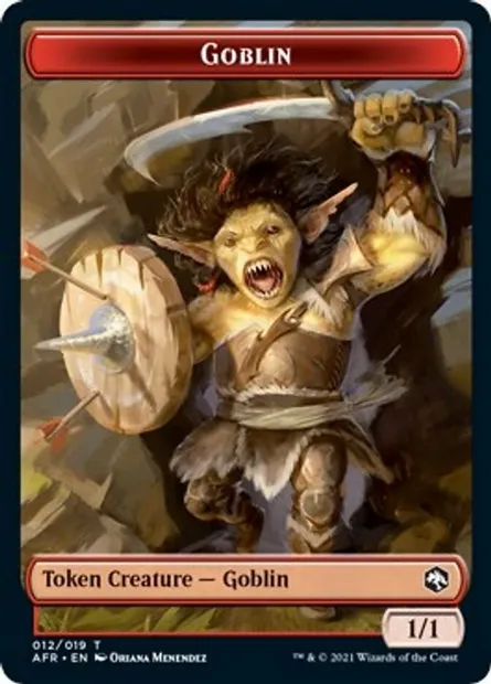 Goblin // Blood, carte Magic Q07 T12 — extension Challenger Decks 2022
