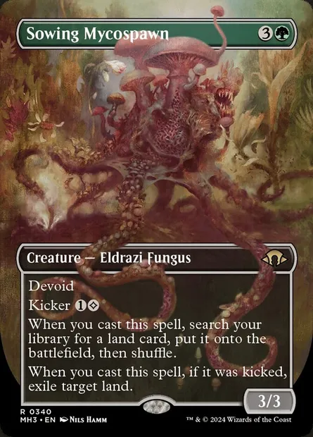 Sowing Mycospawn, Magic card MH3 340 — Modern Horizons 3 set