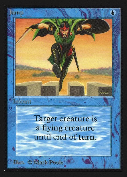Jump, Magic card CED 61 — Collectors' Edition set