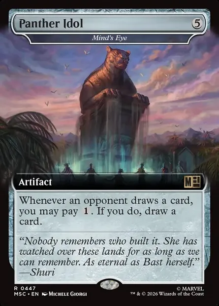 Mind's Eye, Magic card MSC 447 — Marvel Super Heroes Commander set