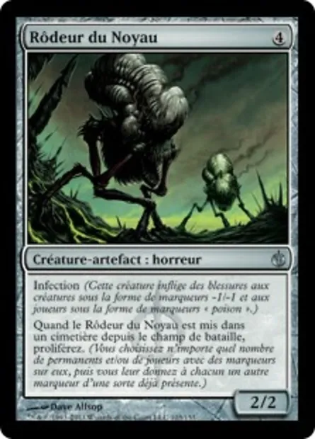 Rôdeur du Noyau, carte Magic MBS 103 — extension Mirrodin assiégé