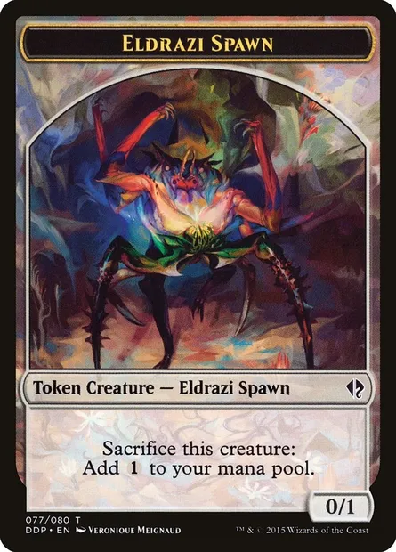 Eldrazi Spawn, Magic card DDP 77 — Duel Decks: Zendikar vs. Eldrazi set