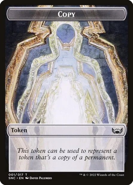 Copy, carte Magic TSNC 1 — extension Streets of New Capenna Tokens