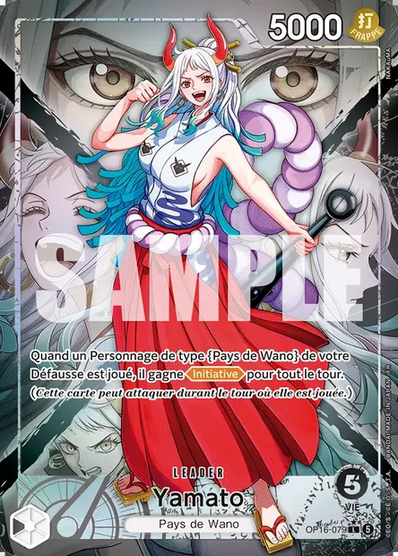 Yamato, carte One Piece OP16-079 — extension L'HEURE DE LA BATAILLE DÉCISIVE
