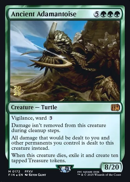 Adamankhélone, carte Magic PFIN 172s — extension Final Fantasy Promos