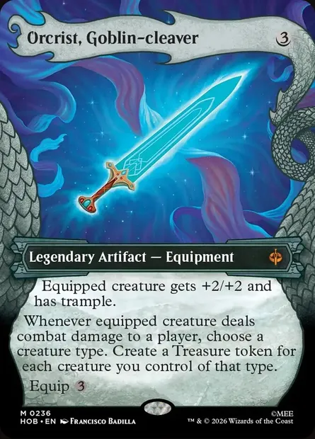 Orcrist, Goblin-cleaver, Magic card HOB 236 — The Hobbit set