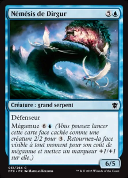 Némésis de Dirgur, carte Magic DTK 51 — extension Les Dragons de Tarkir