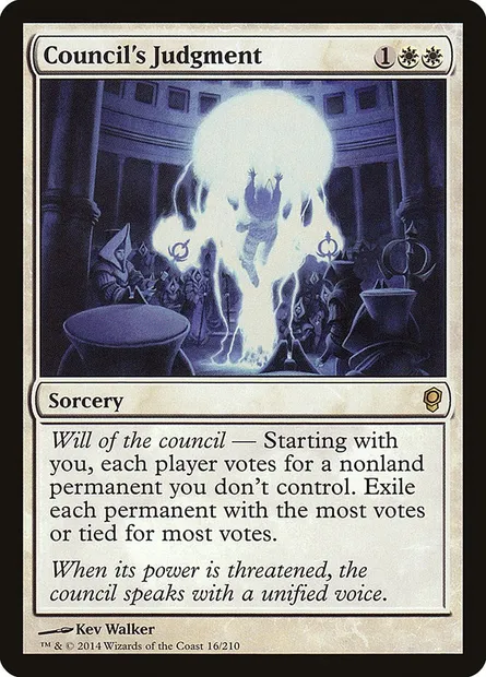 Council's Judgment, Magic card CNS 16 — Conspiracy set