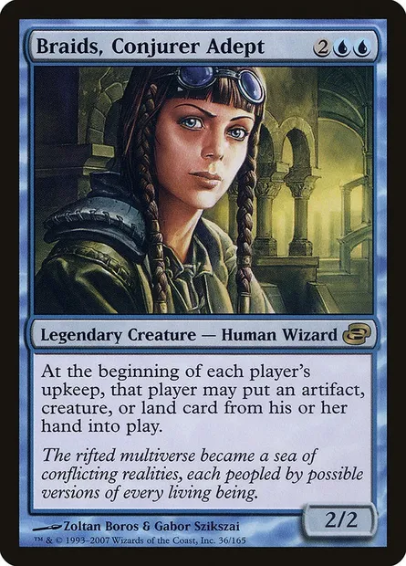 Nattes, experte en conjuration, carte Magic PLC 36 — extension Chaos planaire