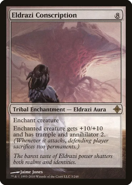 Eldrazi Conscription, Magic card ROE 3 — Rise of the Eldrazi set