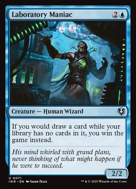 Laboratory Maniac, Magic card INR 71 — Innistrad Remastered set