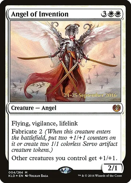 Angel of Invention, Magic card PKLD 4s — Kaladesh Promos set