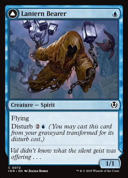 Lantern Bearer // Lanterns' Lift, Magic card INR 72 — Innistrad Remastered set