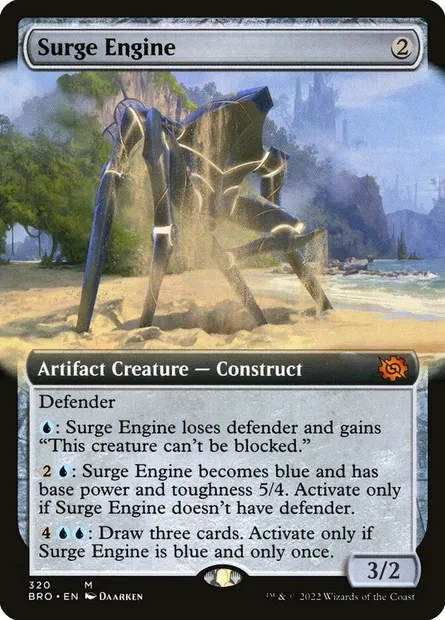 Surge Engine, Magic card BRO 320 — The Brothers' War set