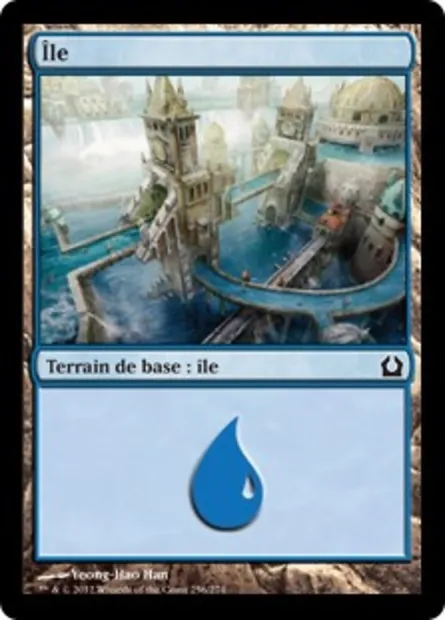 Île, carte Magic RTR 256 — extension Retour à Ravnica