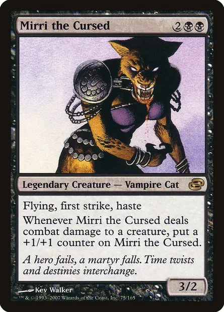 Mirri the Cursed, Magic card PLC 75 — Planar Chaos set