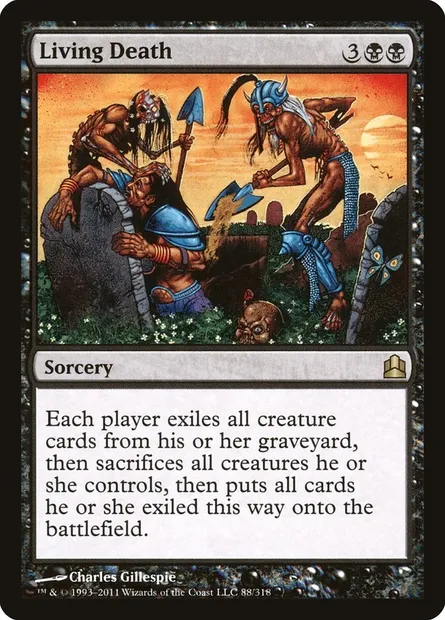 Living Death, Magic card CMD 88 — Commander 2011 set