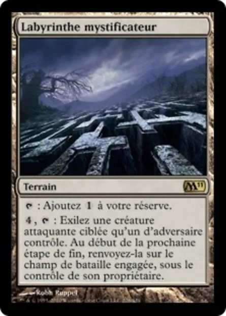 Labyrinthe mystificateur, carte Magic M11 226 — extension Magic 2011