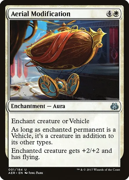 Aerial Modification, Magic card AER 1 — Aether Revolt set