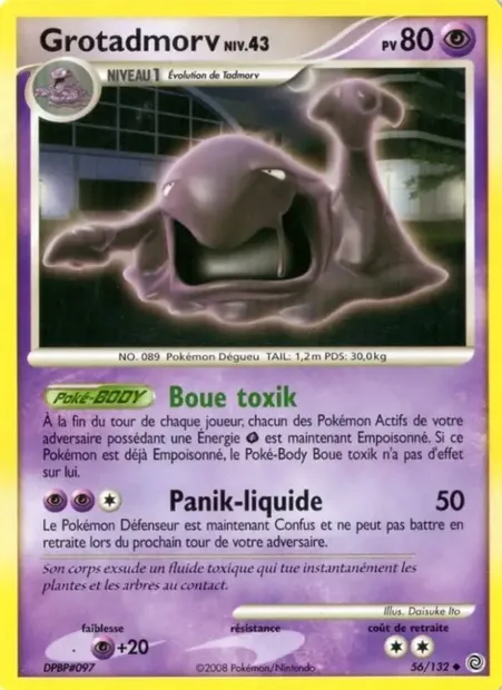 Grotadmorv, carte Pokémon SW 56 — extension Merveilles Secrètes