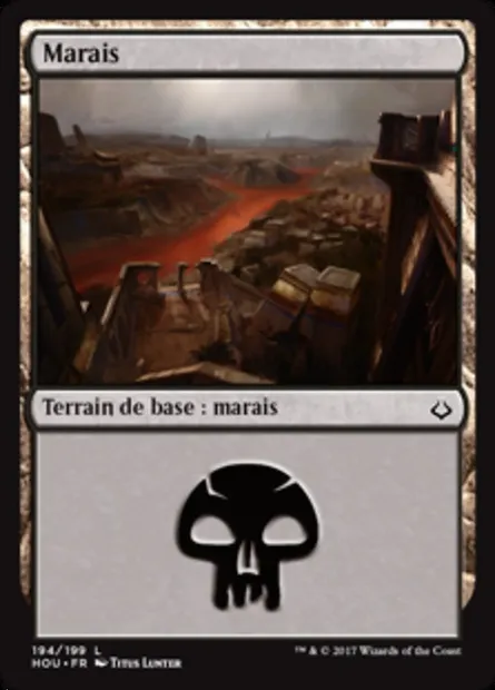 Marais, carte Magic HOU 194 — extension L’âge de la destruction