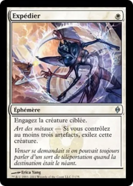 Expédier, carte Magic NPH 7 — extension La Nouvelle Phyrexia
