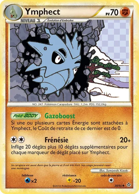 Ymphect, carte Pokémon UL 38 — extension Déchaînement