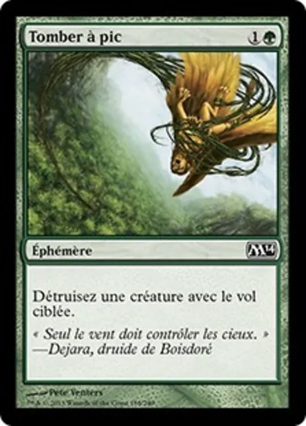 Tomber à pic, carte Magic M14 188 — extension Magic 2014