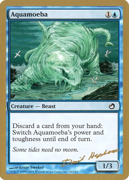 Aquamibe, carte Magic WC03 dh24 — extension World Championship Decks 2003
