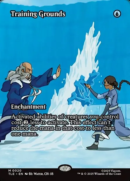 Training Grounds, Magic card TLE 20 — Avatar: The Last Airbender Eternal set