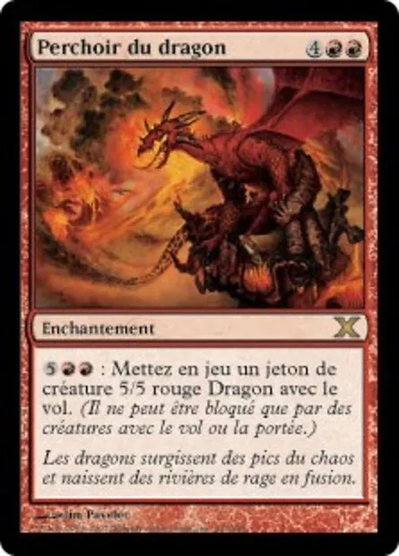 Perchoir du dragon, carte Magic 10E 197 — extension Dixième édition