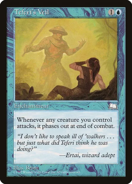 Teferi's Veil, Magic card WTH 53 — Weatherlight set