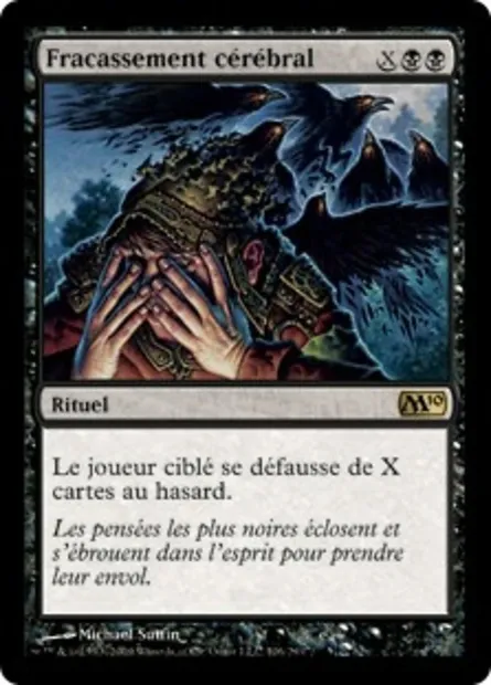 Fracassement cérébral, carte Magic M10 106 — extension Magic 2010