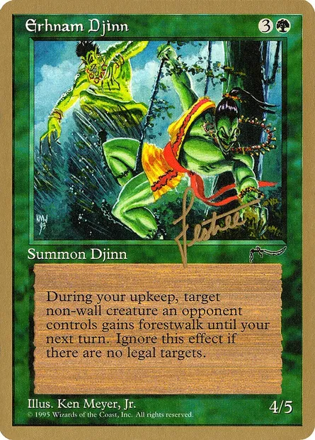 Erhnam Djinn, Magic card PTC bl64 — Pro Tour Collector Set set