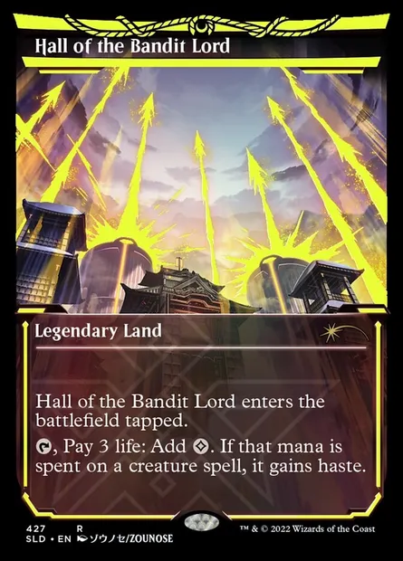 Salle du seigneur bandit, carte Magic SLD 427 — extension Secret Lair Drop