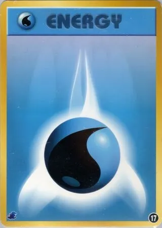 Water Energy, Pokémon card IPTOT 017 — Intro Pack Neo Totodile set