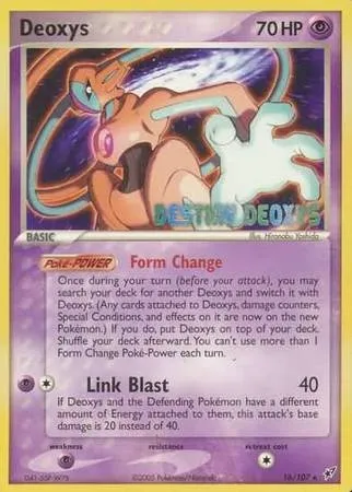 Deoxys, Pokémon card PRE 016 — Prerelease Promos set
