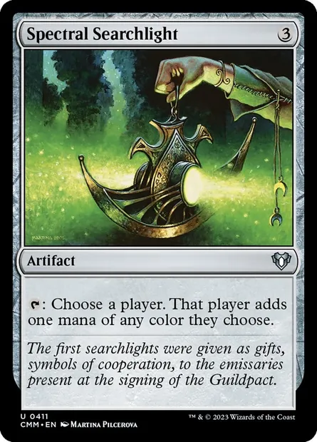 Spectral Searchlight, Magic card CMM 411 — Commander Masters set