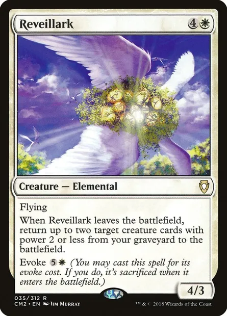 Reveillark, Magic card CM2 35 — Commander Anthology Volume II set