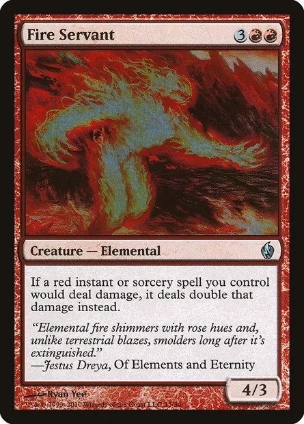 Servant de feu, carte Magic PD2 15 — extension Premium Deck Series: Fire and Lightning
