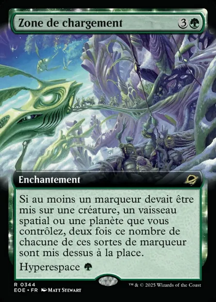 Zone de chargement, carte Magic EOE 344 — extension Edge of Eternities