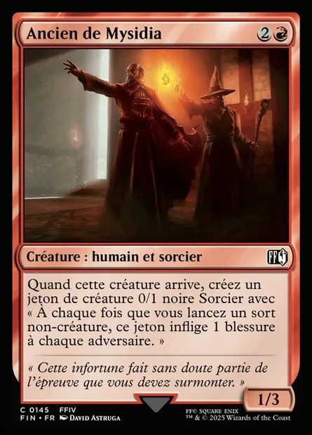 Ancien de Mysidia, carte Magic FIN 145 — extension Final Fantasy