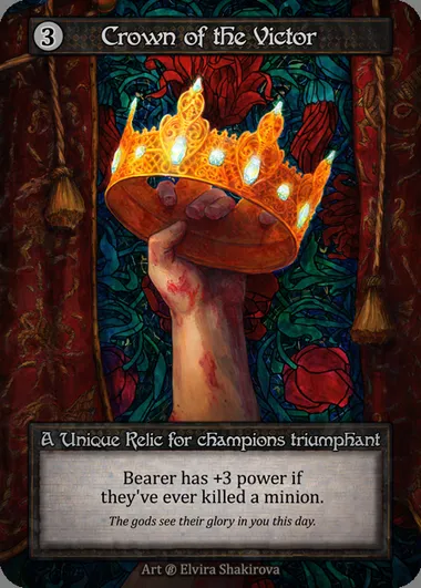 Crown of the Victor, Sorcery card BET 302 — Beta set