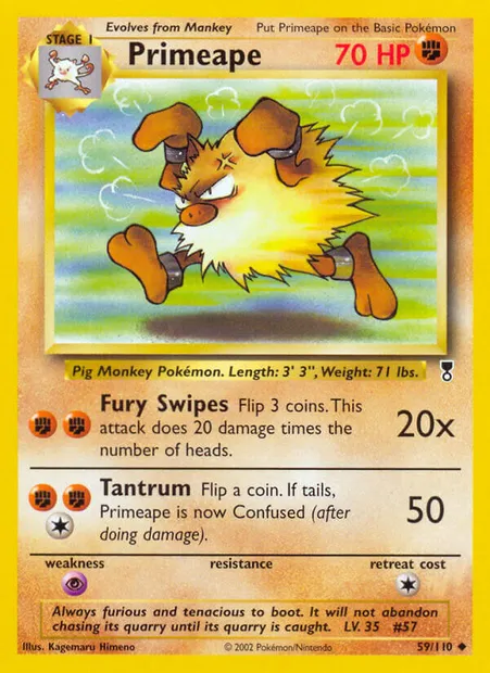 Colossinge, carte Pokémon LC 59 — extension Legendary Collection