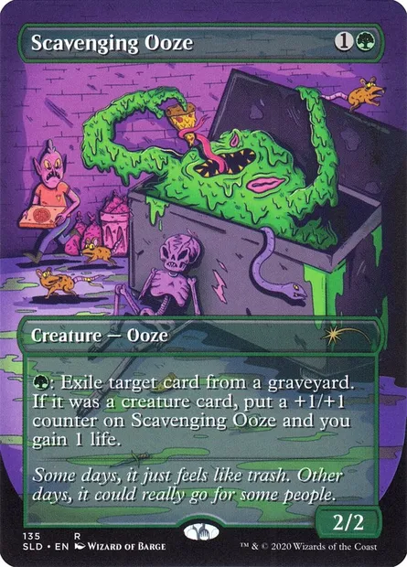 Scavenging Ooze, Magic card SLD 135 — Secret Lair Drop set