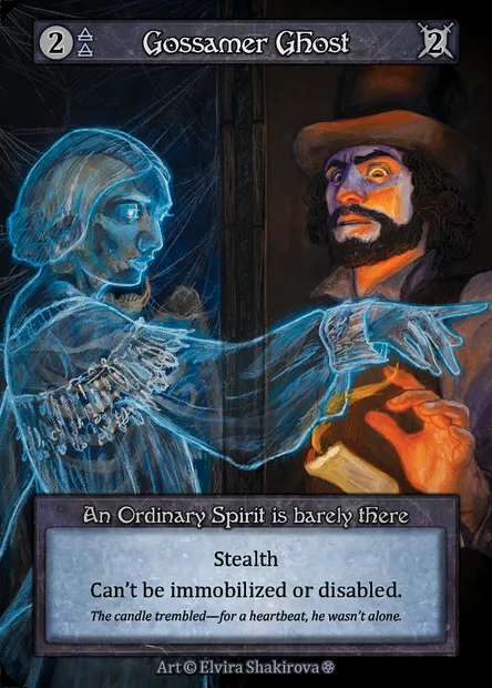Gossamer Ghost, Sorcery card GOT 084 — Gothic set