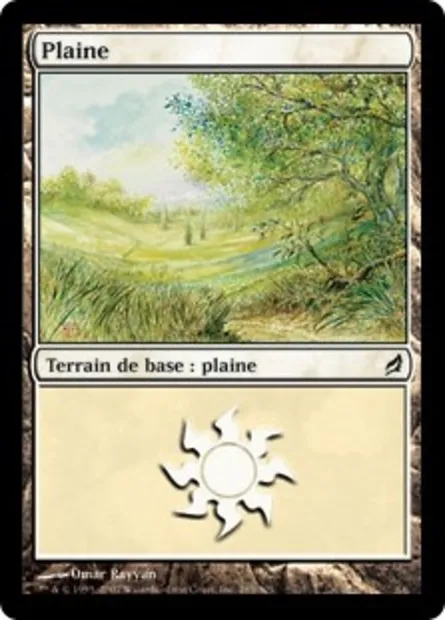 Plaine, carte Magic LRW 285 — extension Lorwyn