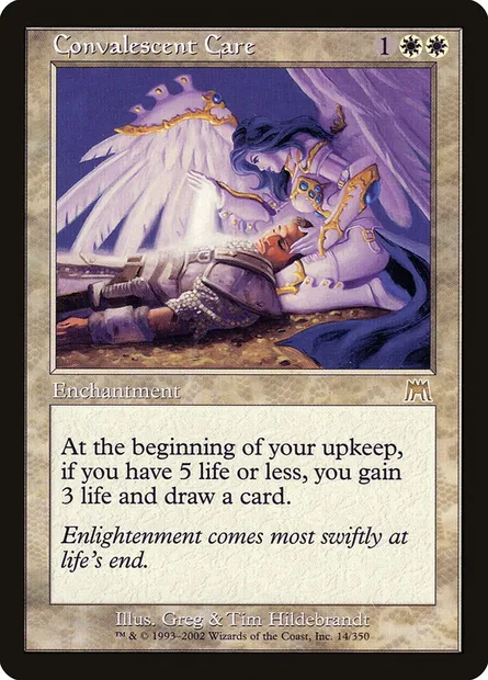 Convalescent Care, Magic card ONS 14 — Onslaught set