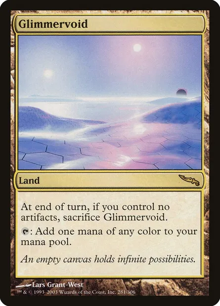 Vide rayonnant, carte Magic MRD 281 — extension Mirrodin